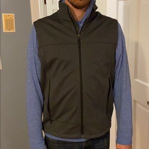 The north face men’s vest gray - medium